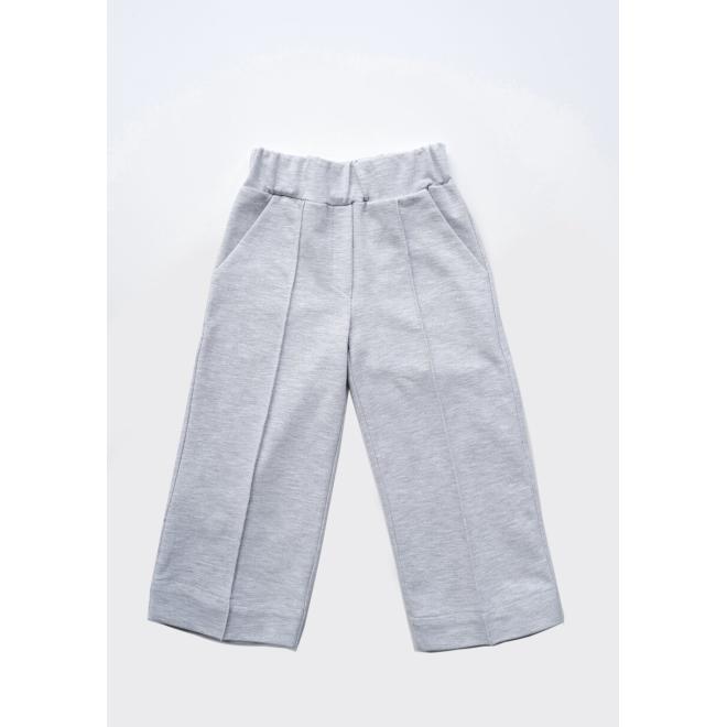 E-shop Detské sivé nohavice I LOVE MILK voľného strihu, ILM528 Jasny Melanż__4959 86/92 (12-24M)